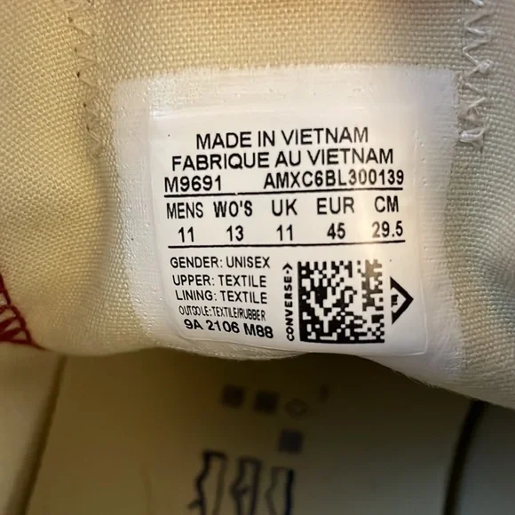 Chuck Taylor All Star Low Top Converse sneakers Red - Picture 4 of 5